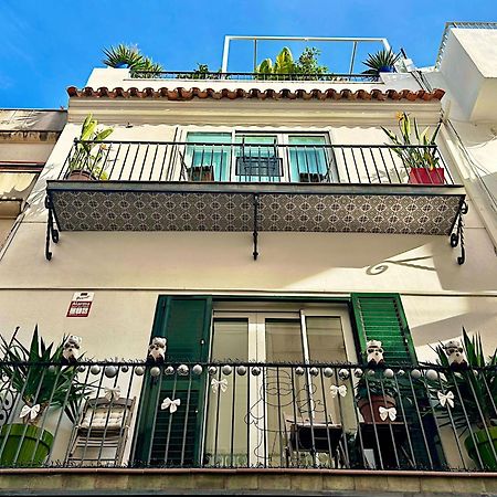 Abbott Apartment - 1 Min From The Beach - 100M2 - Sleeps 8 シッチェス エクステリア 写真
