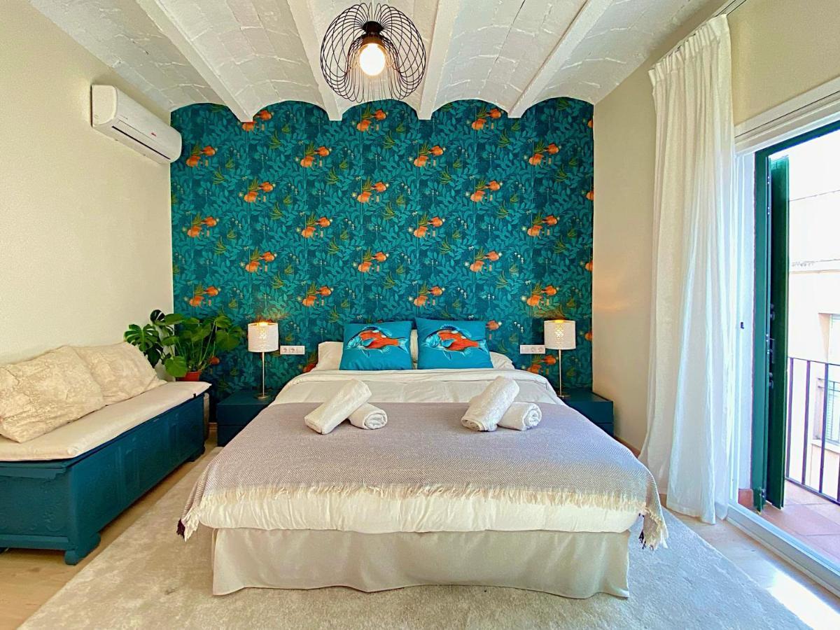 Abbott Apartment - 1 Min From The Beach - 100M2 - Sleeps 8 シッチェス エクステリア 写真